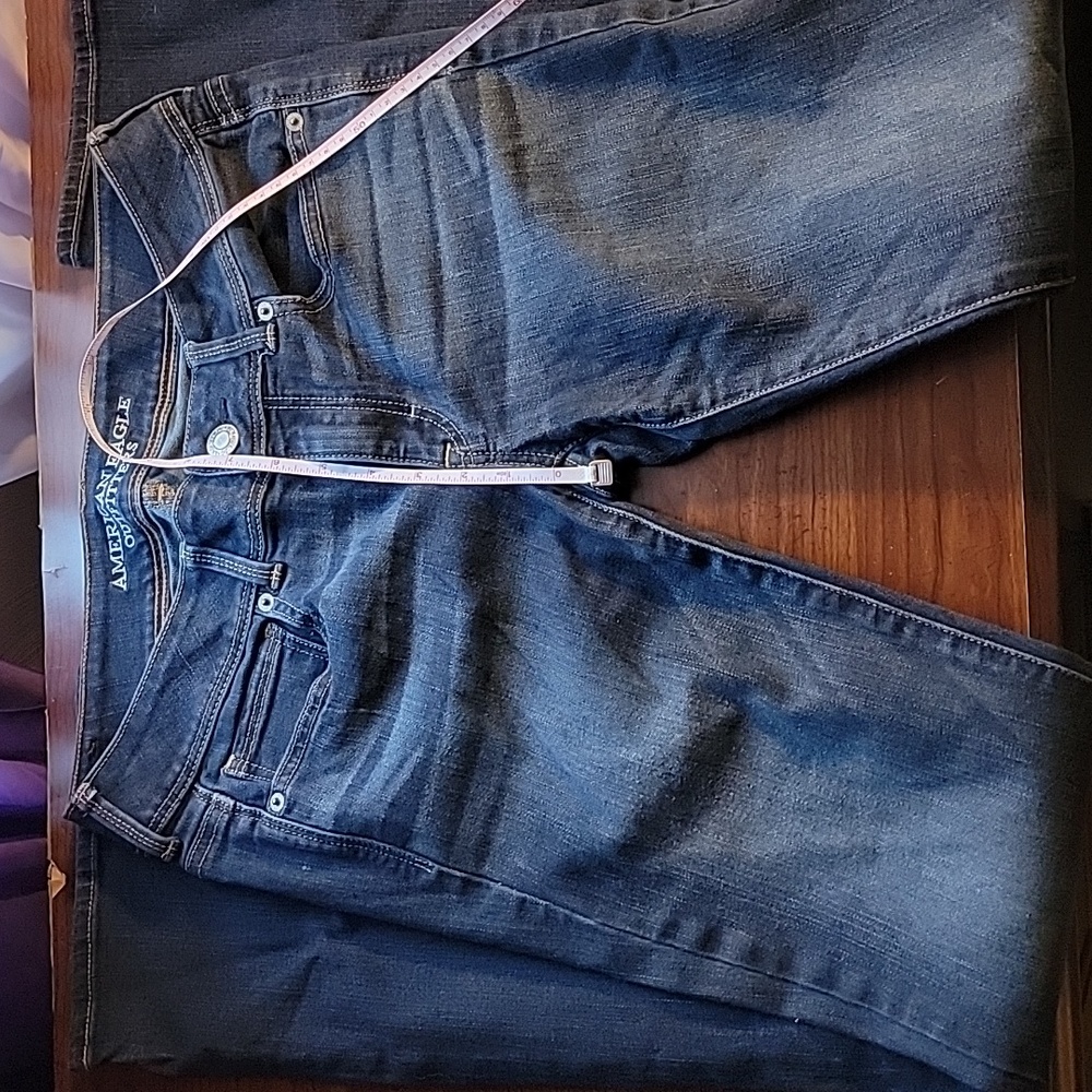 American Eagle Outfitters Women's Boot Cut Jeans - Dark Blue